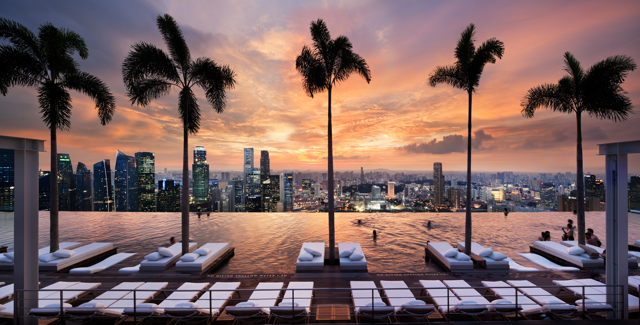 Marina Bay Sands, Singapore, Luxury Hotels, Infinity Pool