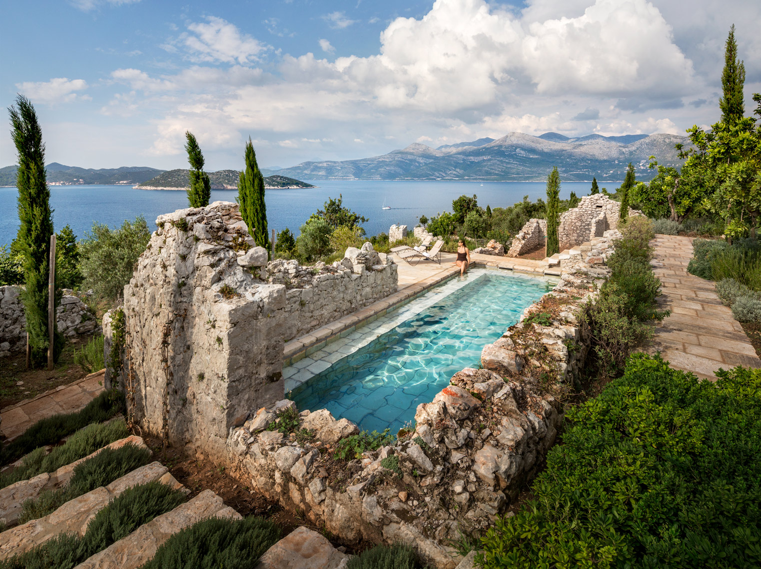 Croatia, Steven Harris, Swimming Pool, Outdoor Living