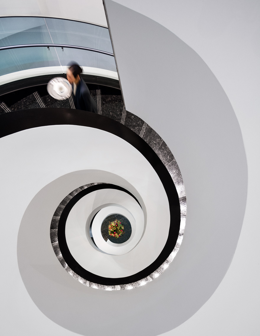 Spiral Staircase, Luxury Hotel, Hospitality