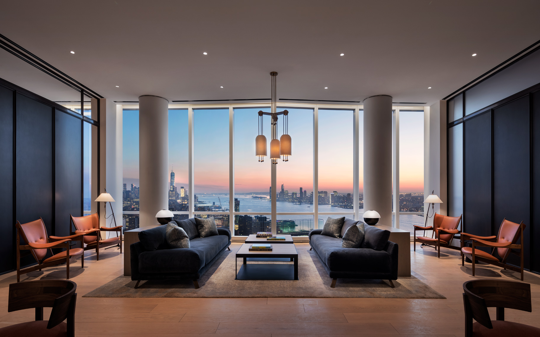 Hudson River Views, Hudson Yards, NYC skyline